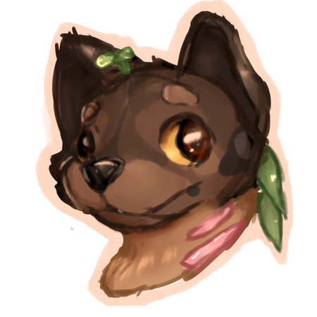 Painted headshot - Character: Landshark Painted headshot - Character: Landshark